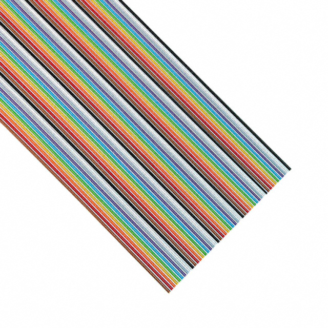 Flat Ribbon Cable Multiple 50 Conductors 0.050 (1.27mm) Flat Cable 300.0' (91.44m)